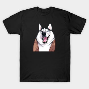 Siberian Husky Smile T-Shirt